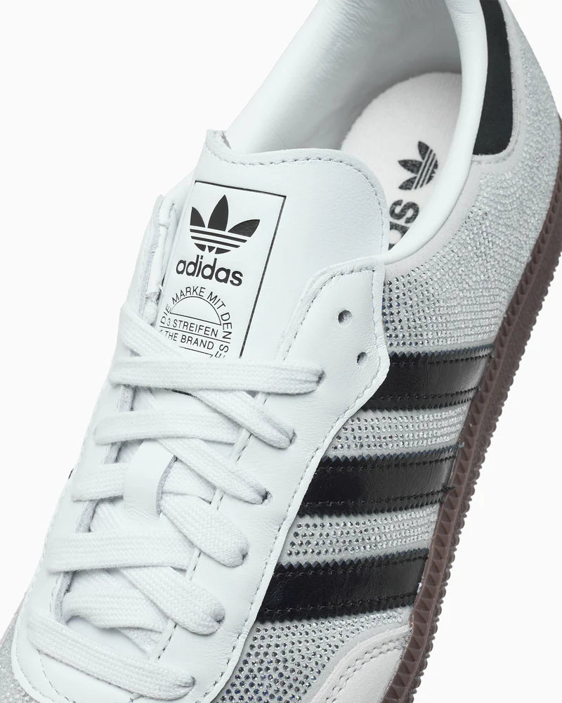 Samba OG "Rhinestone Crystal White"
